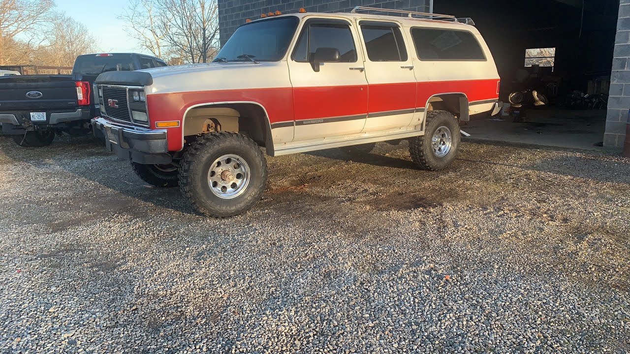 PT2 HOW TO INSTALL A 4 INCH ROUGH COUNTRY LIFT ON THE CHEVY SUBURBAN