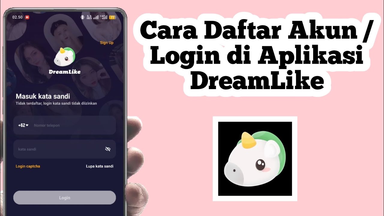 Cara Daftar Akun di Aplikasi DreamLike | Cara Login di Aplikasi DreamLike