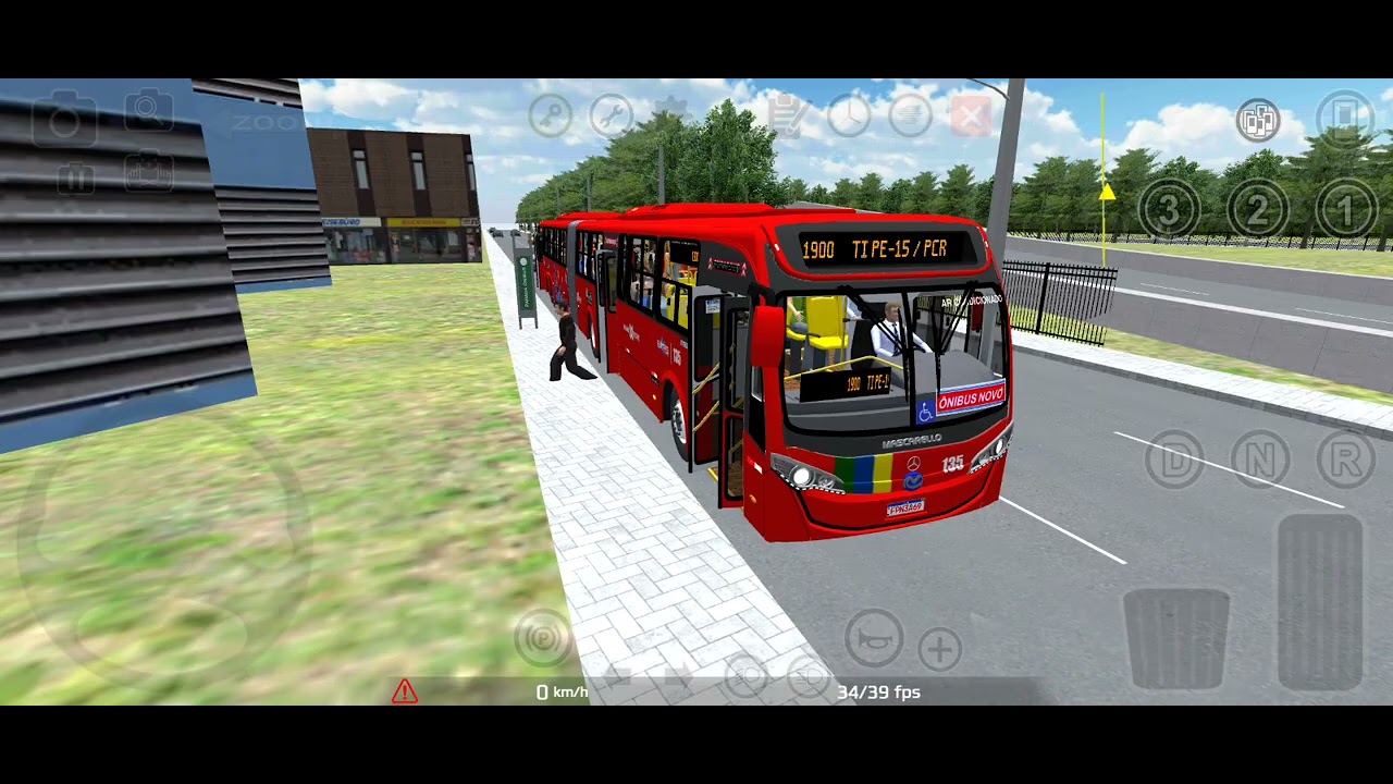 Proton Bus Mapa Grande Recife linha 1900 grametro