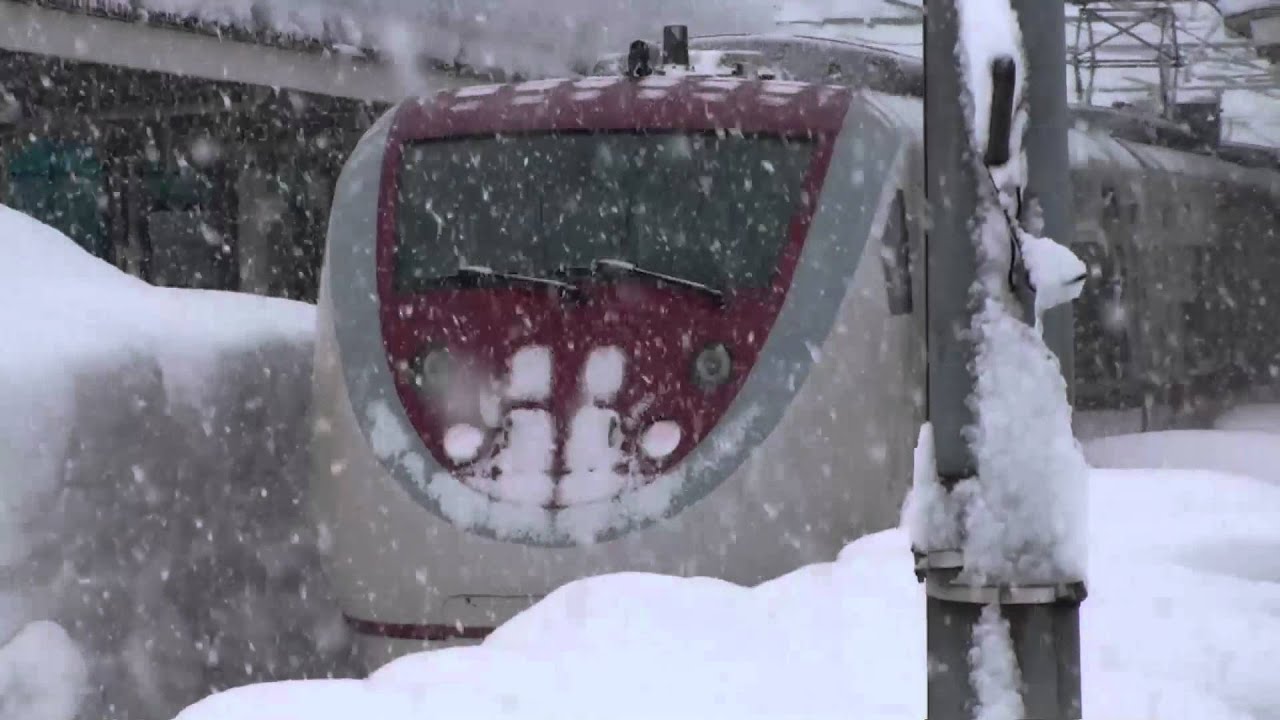 特急はくたか　石打駅車庫出庫から通過まで撮ってみた（その６）
