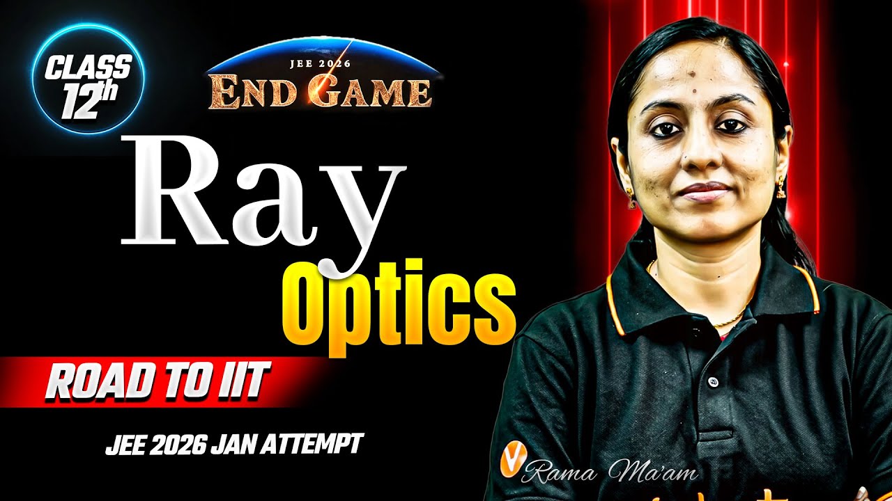 Ray Optics Class 12 | One Shot + PYQs | JEE Physics | JEE 2026 Jan Attempt