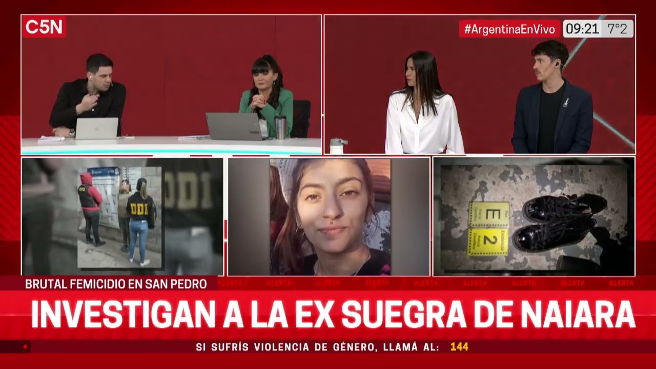 FEMICIDIO en SAN PEDRO: DOS nuevos DETENIDOS por el CRIMEN de NAIARA