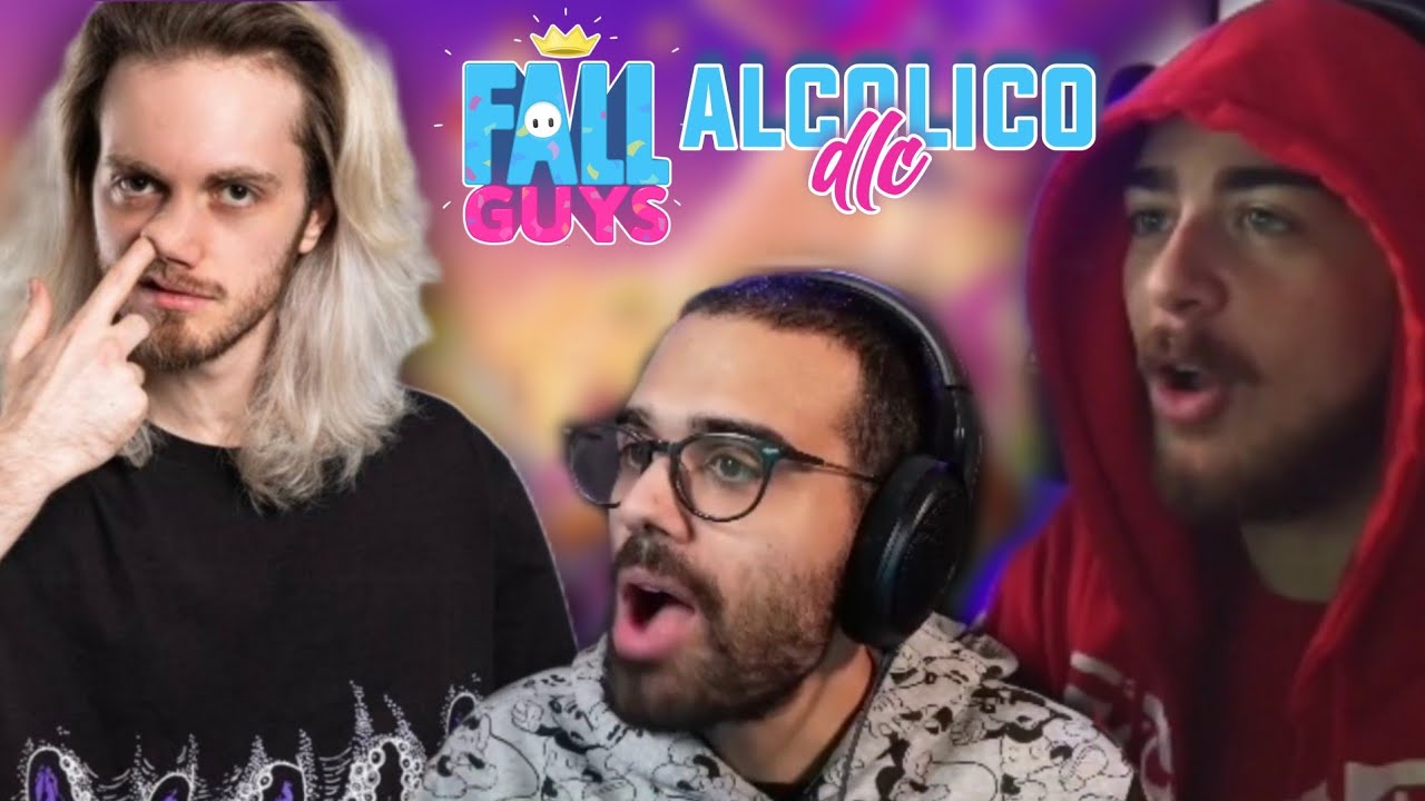 Fall Guys Alc0lic0 DLC con Dario Moccia, Il Masseo e Panetty