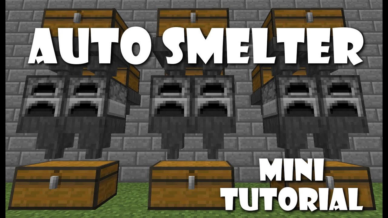 How to Make an AUTO-SMELTER - Mini Tutorial