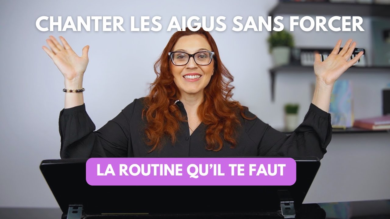 Chanter les aigus sans forcer : Routine complète de pour ta voix de tête 🩷