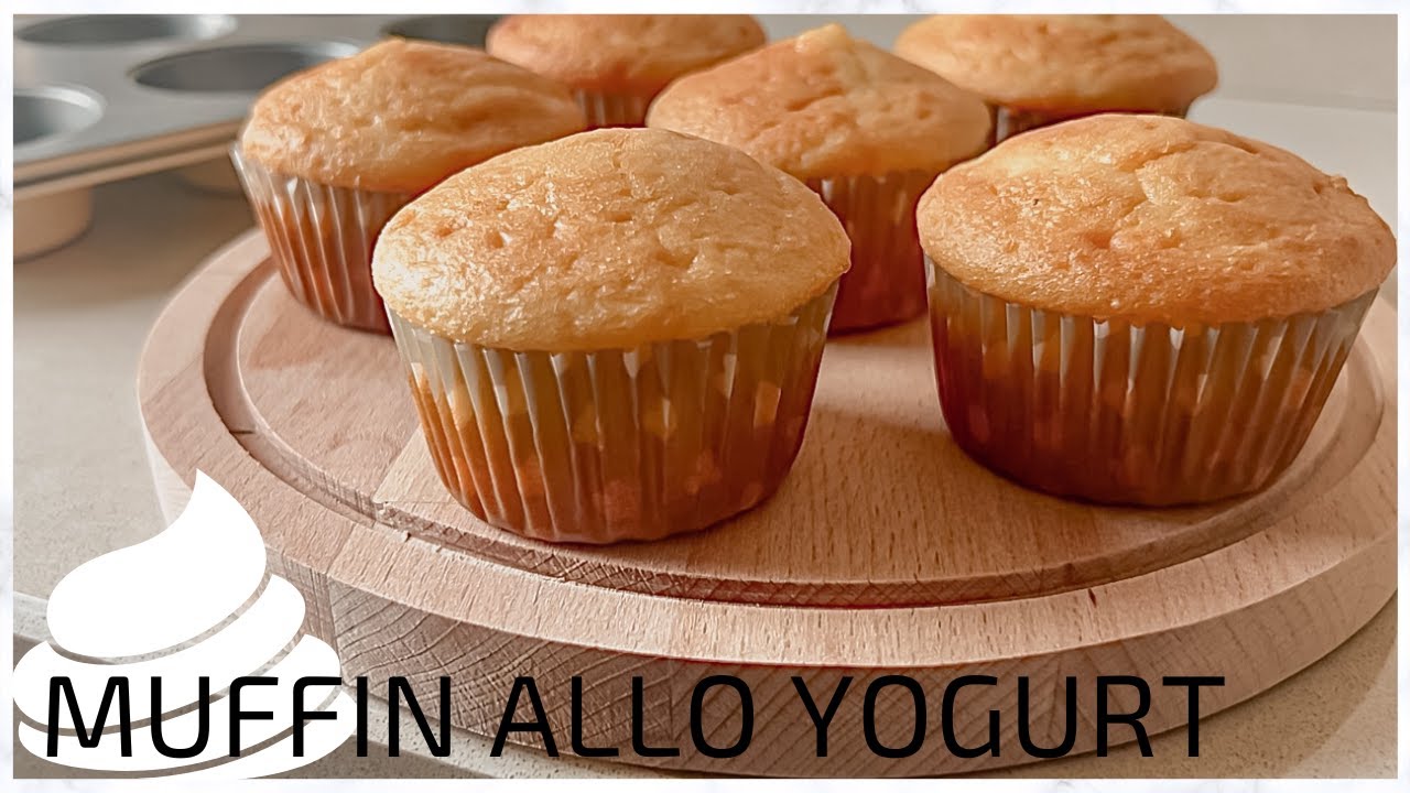 MUFFIN SOFFICI ALLO YOGURT | Semplici e morbidi | Perfetti per la colazione