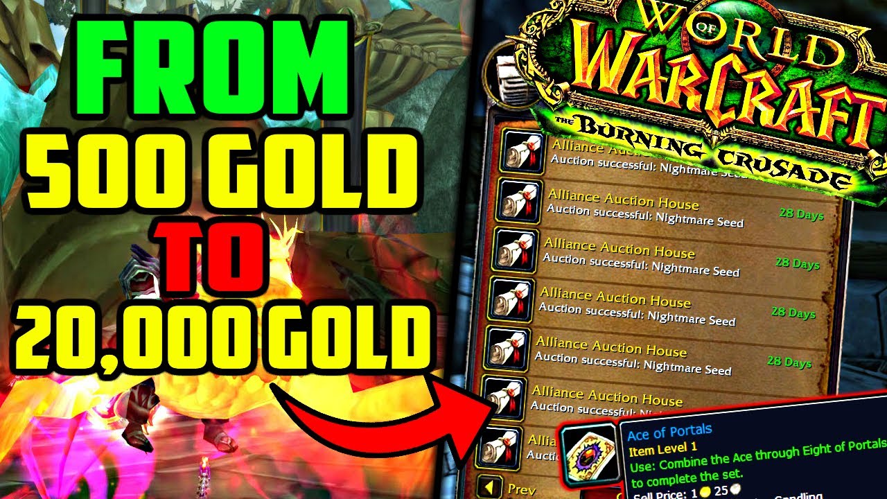 This TBC Investment Made Me THOUSANDS of Gold in TBC Classic!