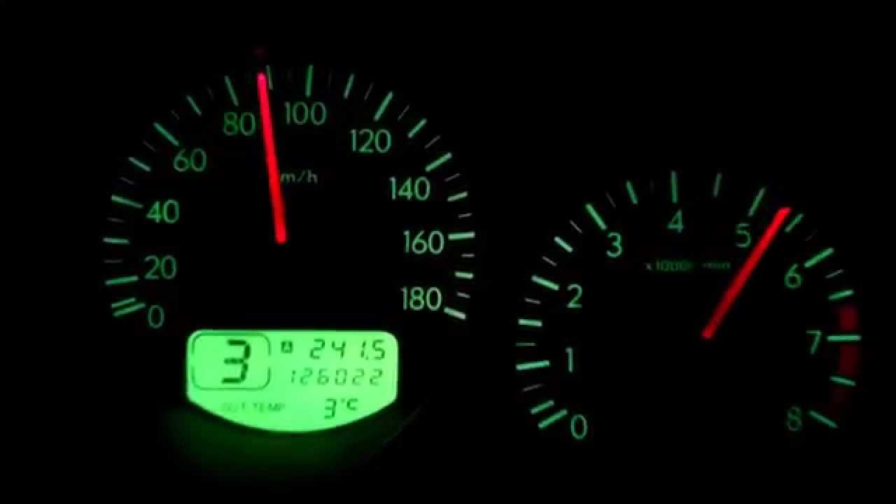 Разгон 0 - 170 км/ч с двух педалей, Forester SG5 2.0 VF38