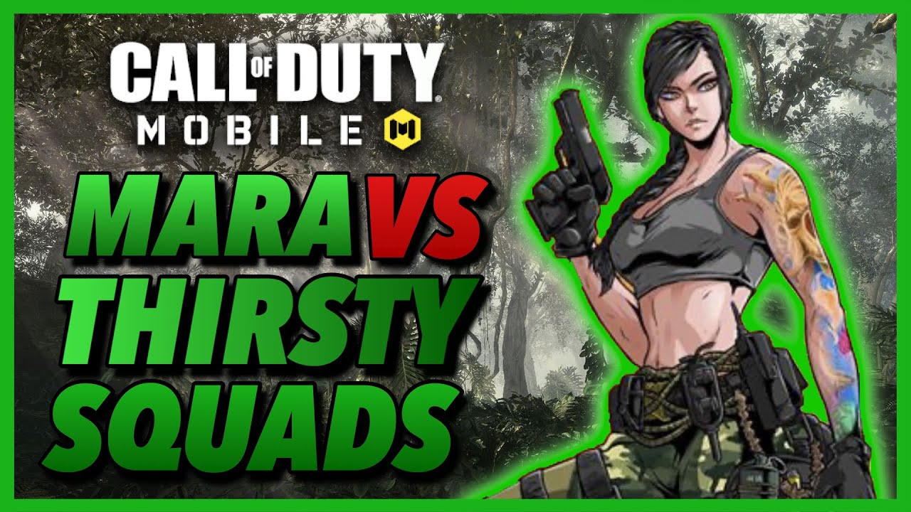 Thirsty Squad Wipes Highlights Legendary Rank With Mara in Call of Duty Mobile Battle Royale