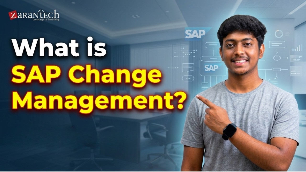 What is SAP Change Management | ZaranTech