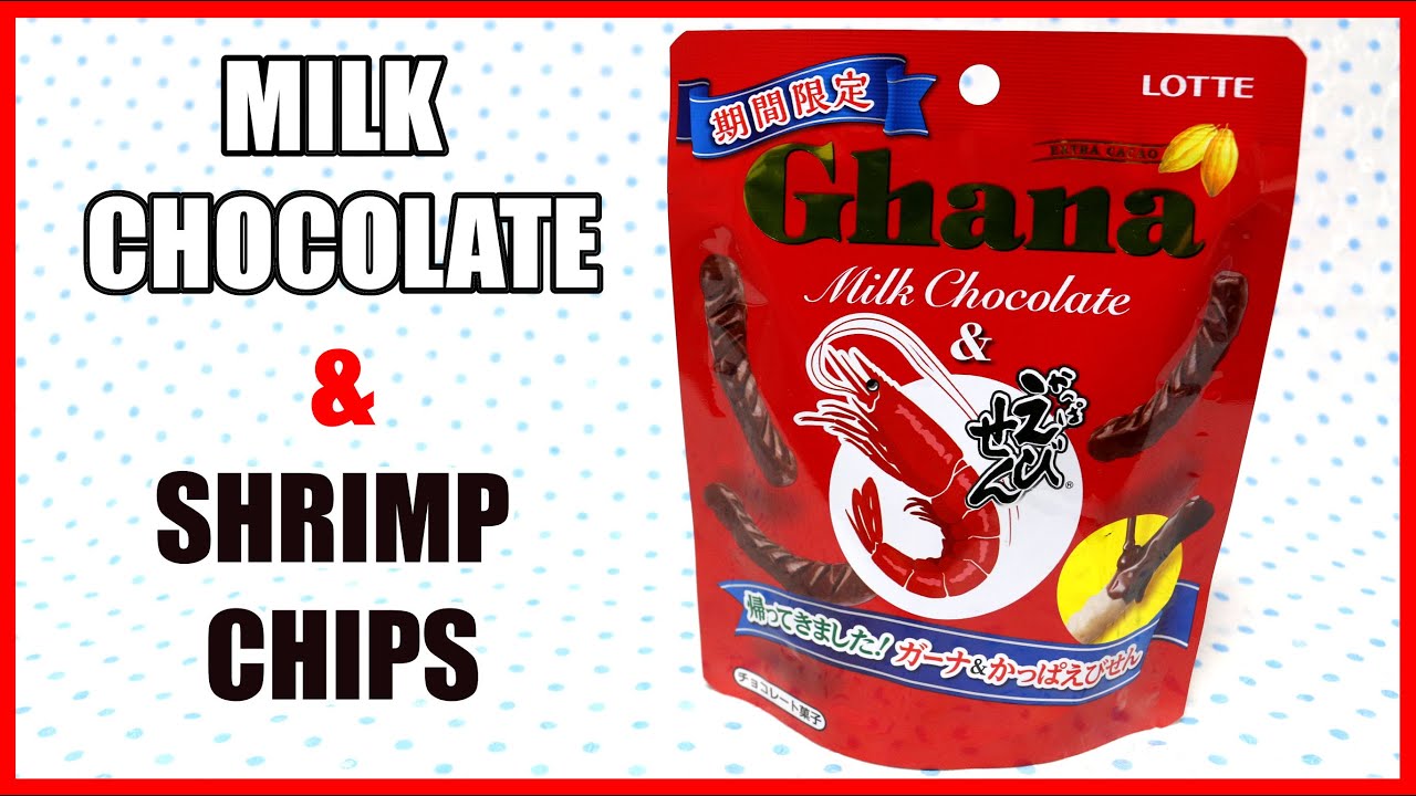 MILK CHOCOLATE SHRIMP CHIPS