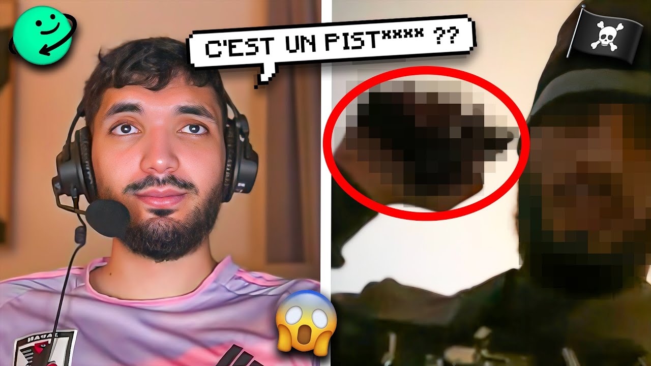 IL SORT UN 🔫 EN DIRECT SUR AZAR