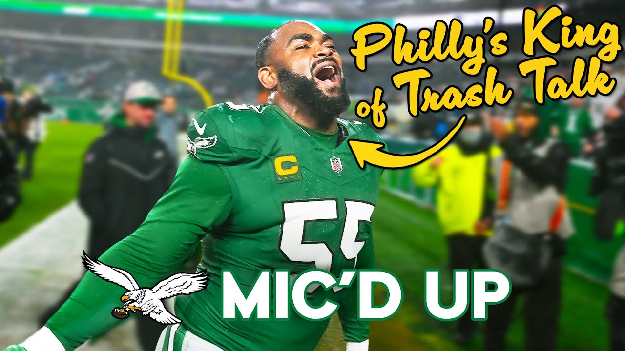 Brandon Graham MIC’D UP in OVERTIME THRILLER vs Bills
