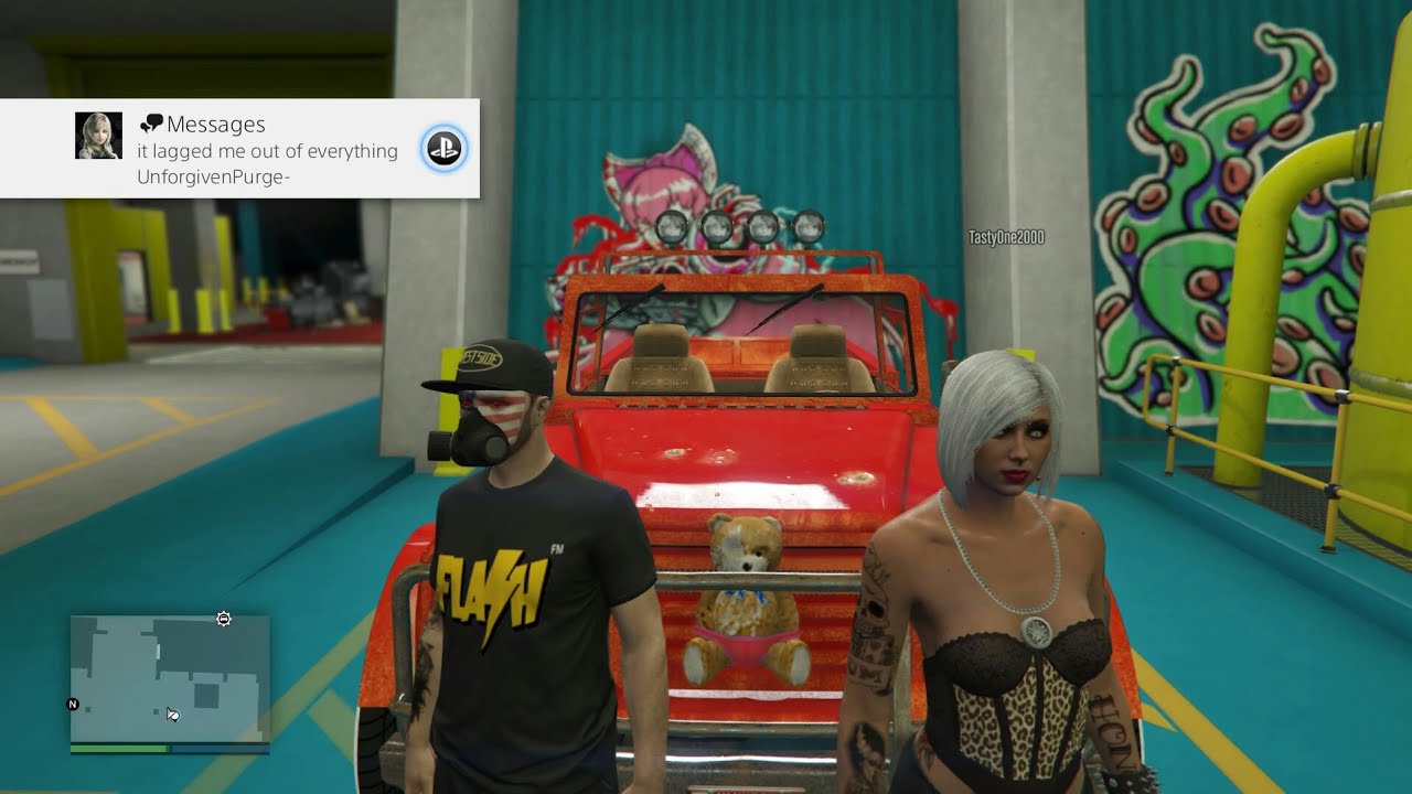 GTA 5 How To Merge The Rare Teddy  Bear Onto Trevor Truck Fully Modded Ps4 100% Working