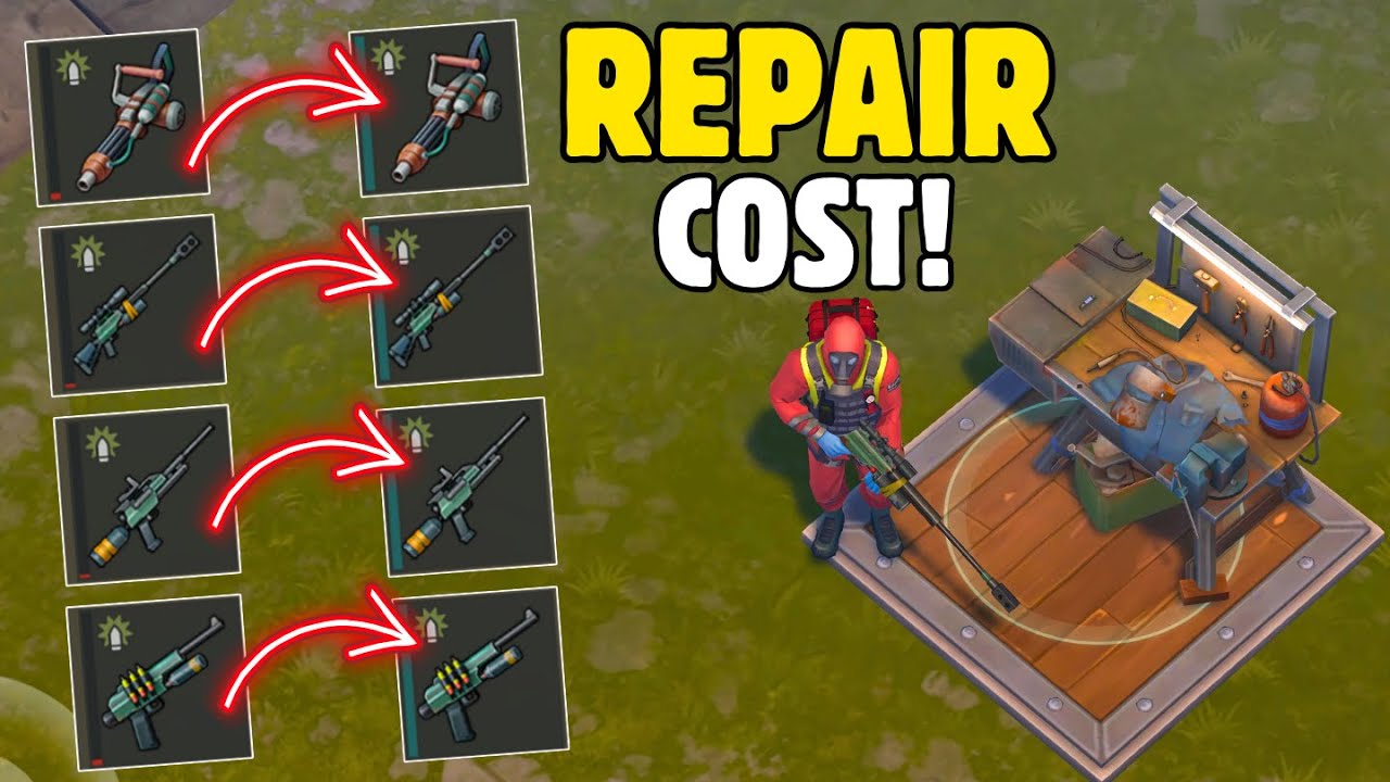 CAN ANTI-SPORE WEAPONS BE REPAIRED?! Last Day On Earth Survival