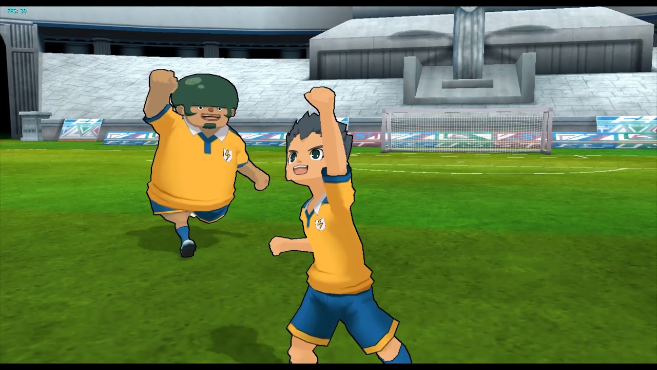 Inazuma Eleven GO Strikers 2013 Tournament 1st round 2nd match NeuroForce vs Deavy03