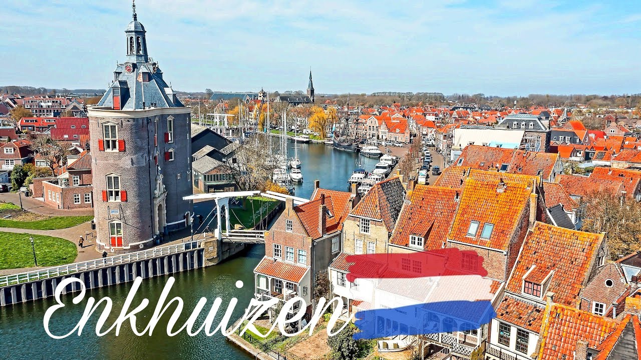 Enkhuizen - amazing  old port city on the IJsselmeer (Netherlands)