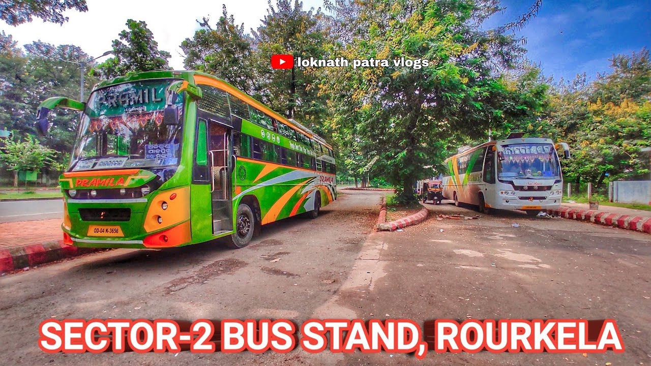 Rourkela Night Coach Bus | Sector 2 bus stand | Baripada to Rourkela |
