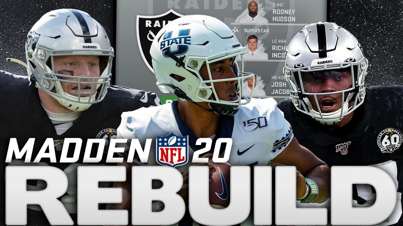 Drafting Jerry Jeudy and Jordan Love! Rebuilding The Oakland Raiders! Madden 20 Franchise Rebuild