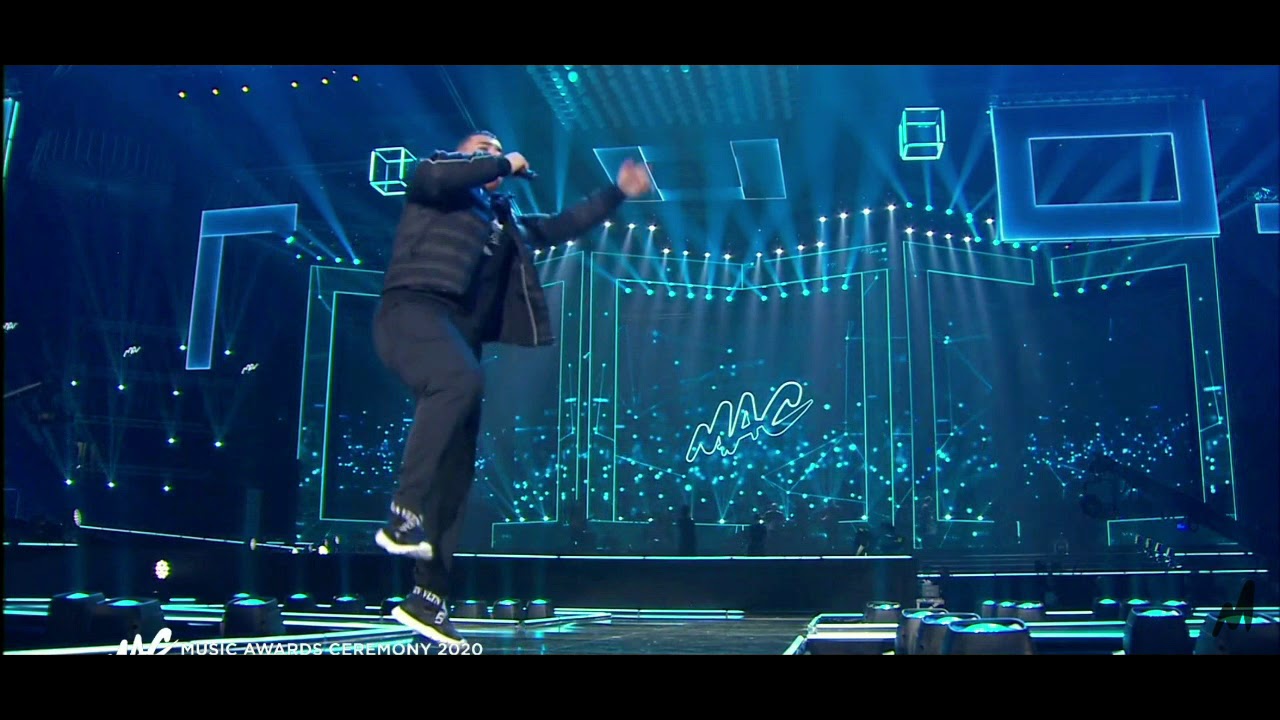 Inas - Da Da Da live nastup MAC 2020 // Music Awards Ceremony 2020