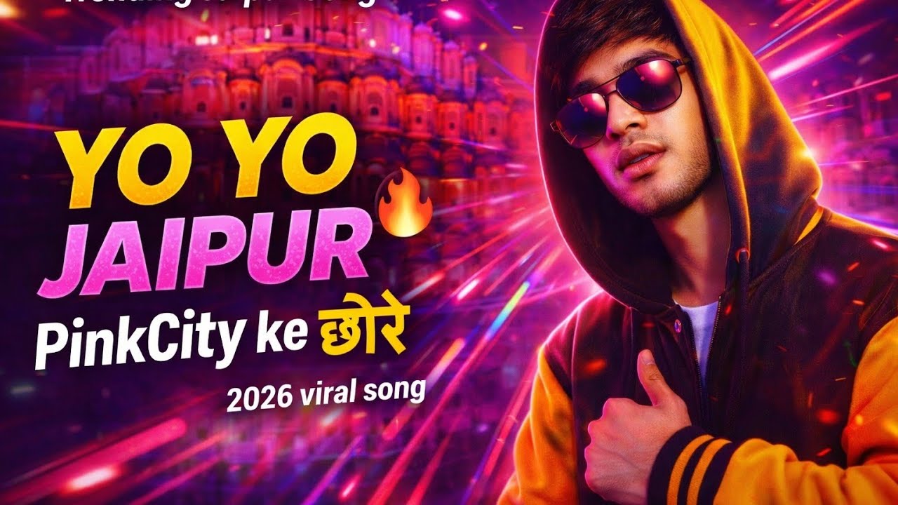 Yo Yo Jaipur 🔥 | PinkCity ke छोरे | Trending Jaipur Song 2026 | Full On Mood#aivideo