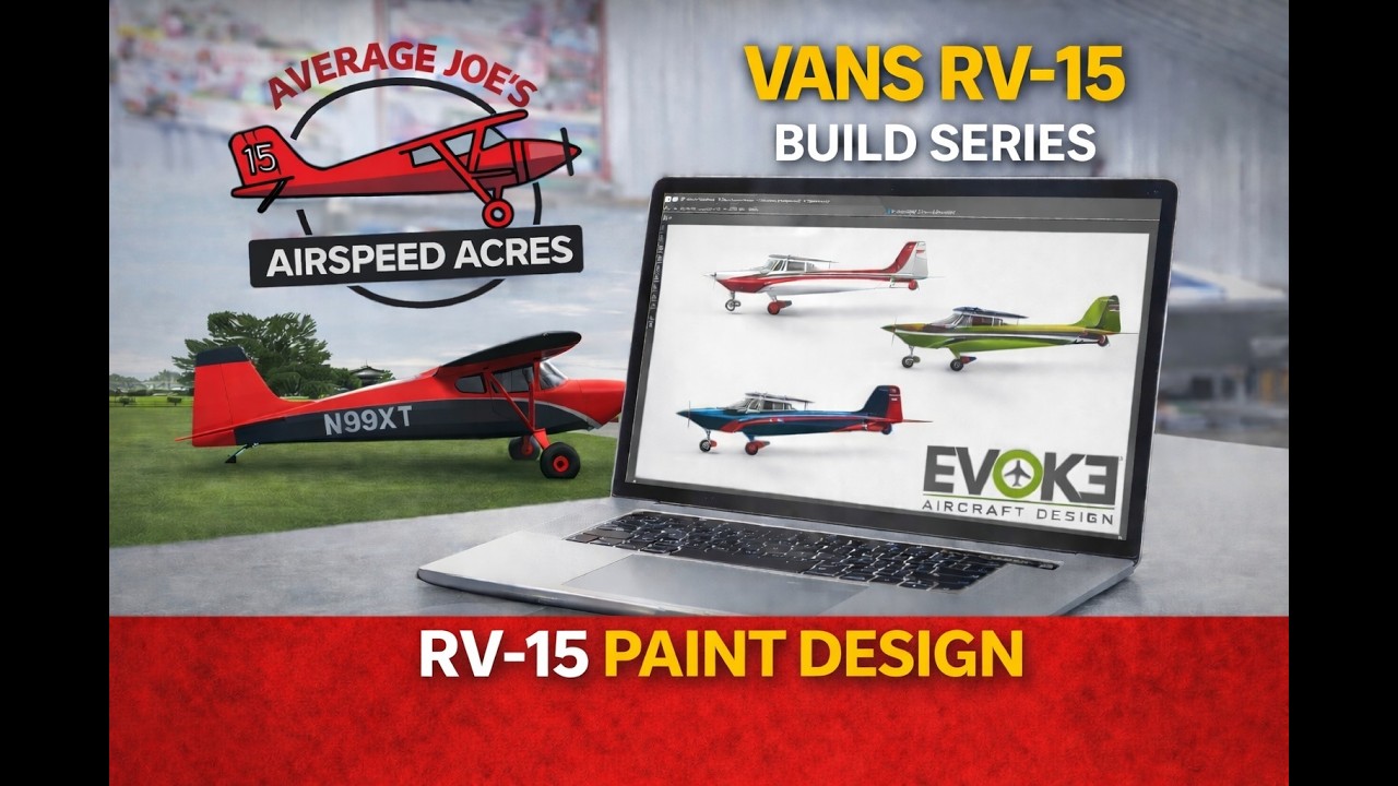 Designing the RV-15 Paint Scheme with Evoke Aircraft Design