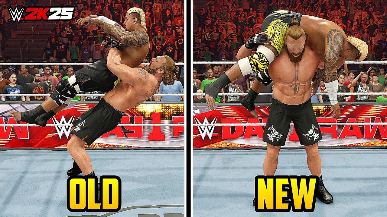 50 старых и новых финишных приемов в WWE 2K25!