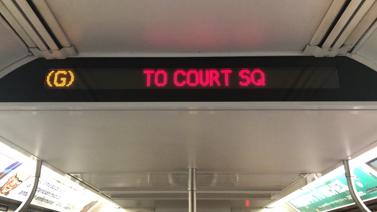 The Crosstown Line: R160B G Train Ride from Church Avenue to Court Square