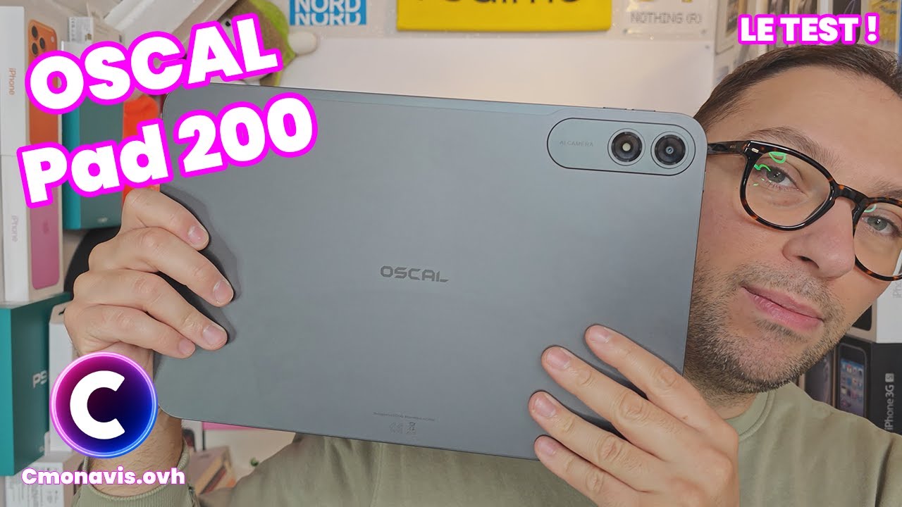 J'ai testé la tablette OSCAL Pad 200