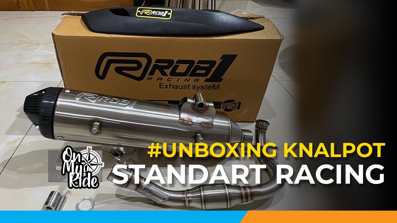 [ UNBOXING ] Knalpot ROB1 POWER BOOM | PCX Lokal 2018