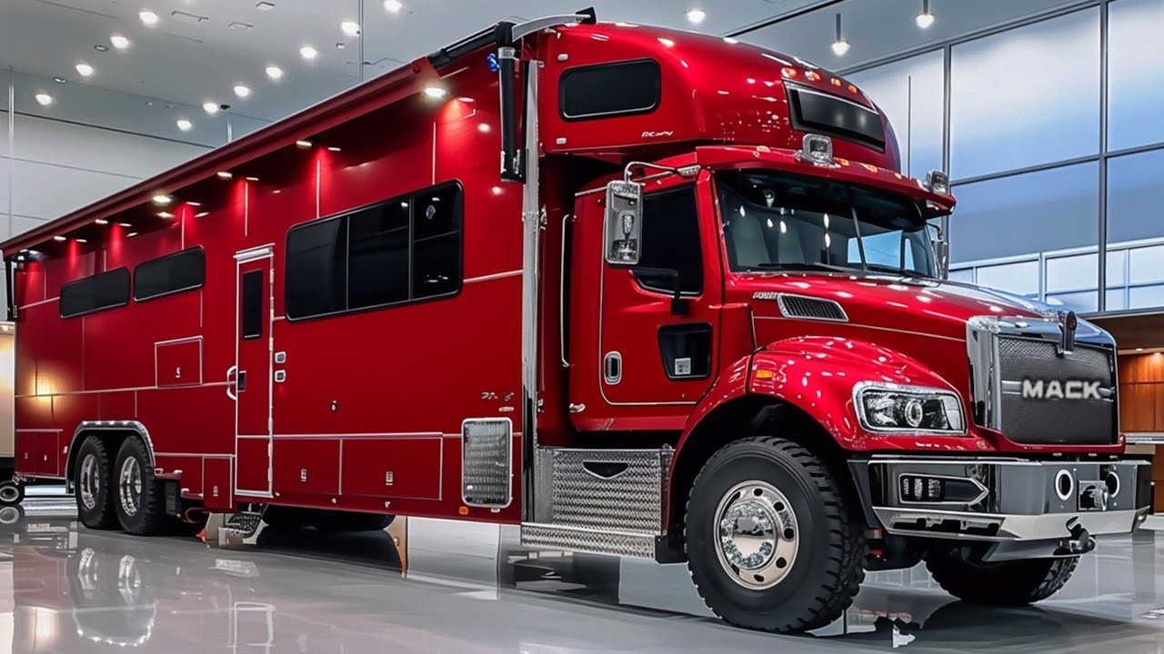 Inside the 2026 Mack 6×6 Motorhome Camper – The Heavy Duty Luxury Home on Wheels