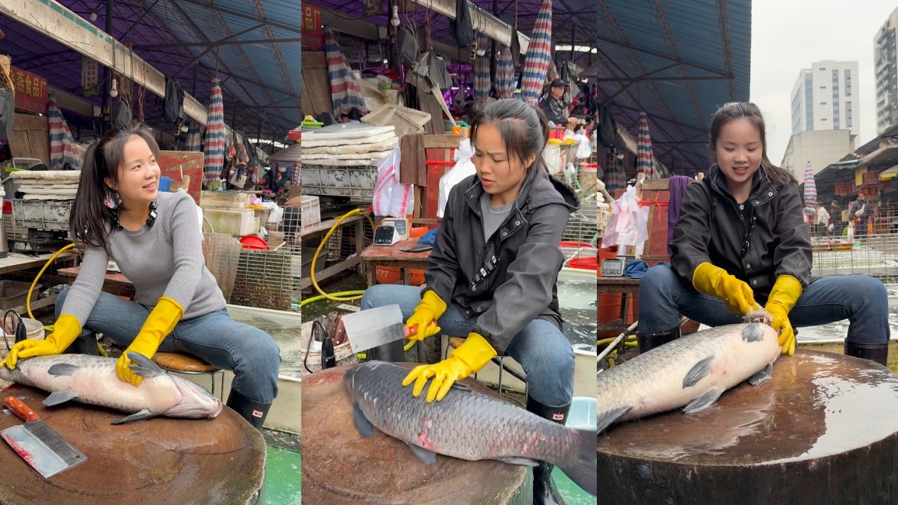 客人买鱼斤斤计较，老板娘却一言不发，结局让人意想不到