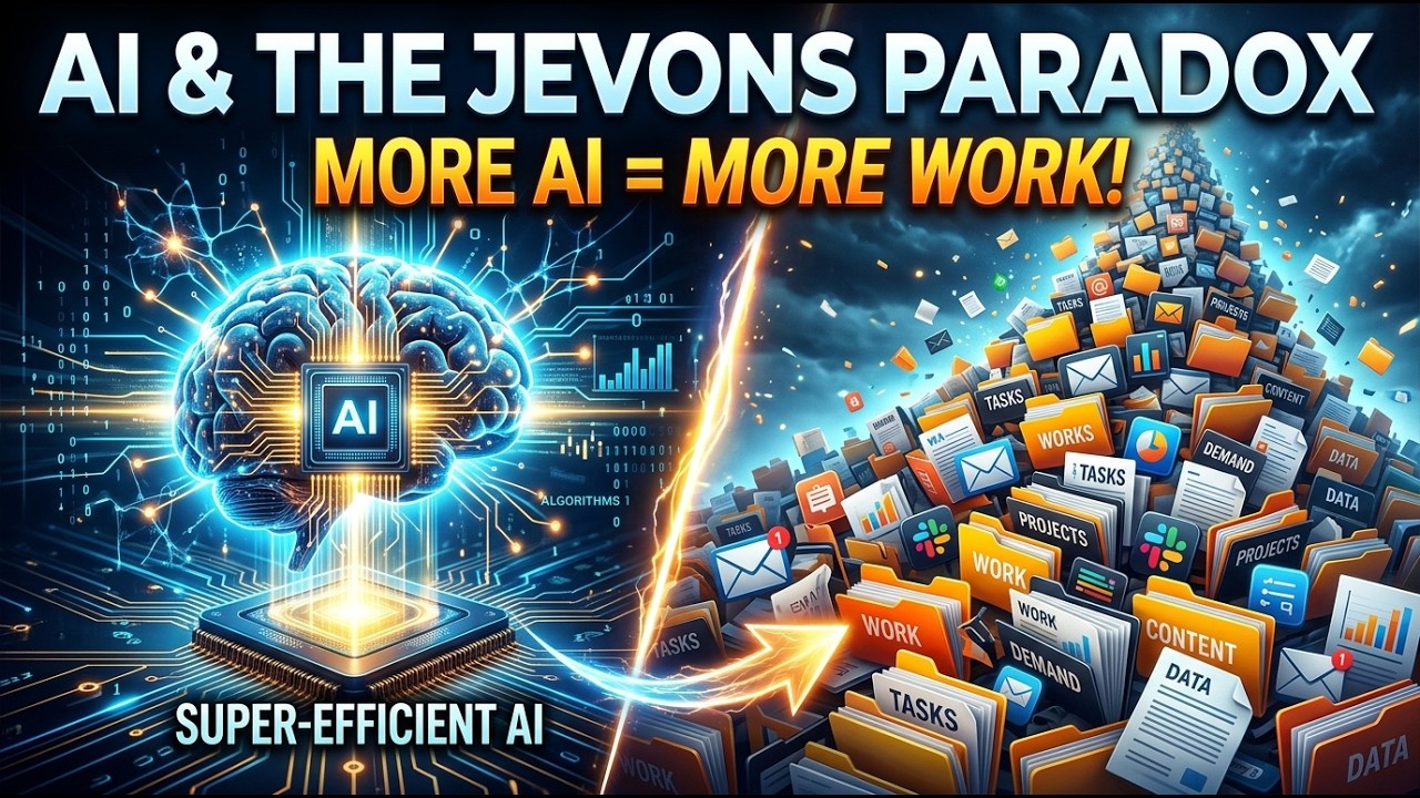 The Jevons Paradox & AI: Why Cheaper Intelligence Creates More Work
