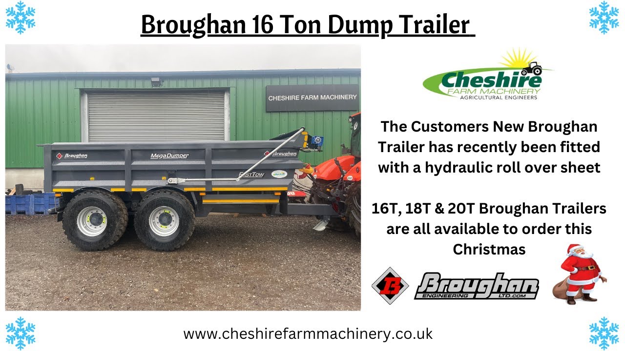 Broughan 16 Ton Dump Trailer