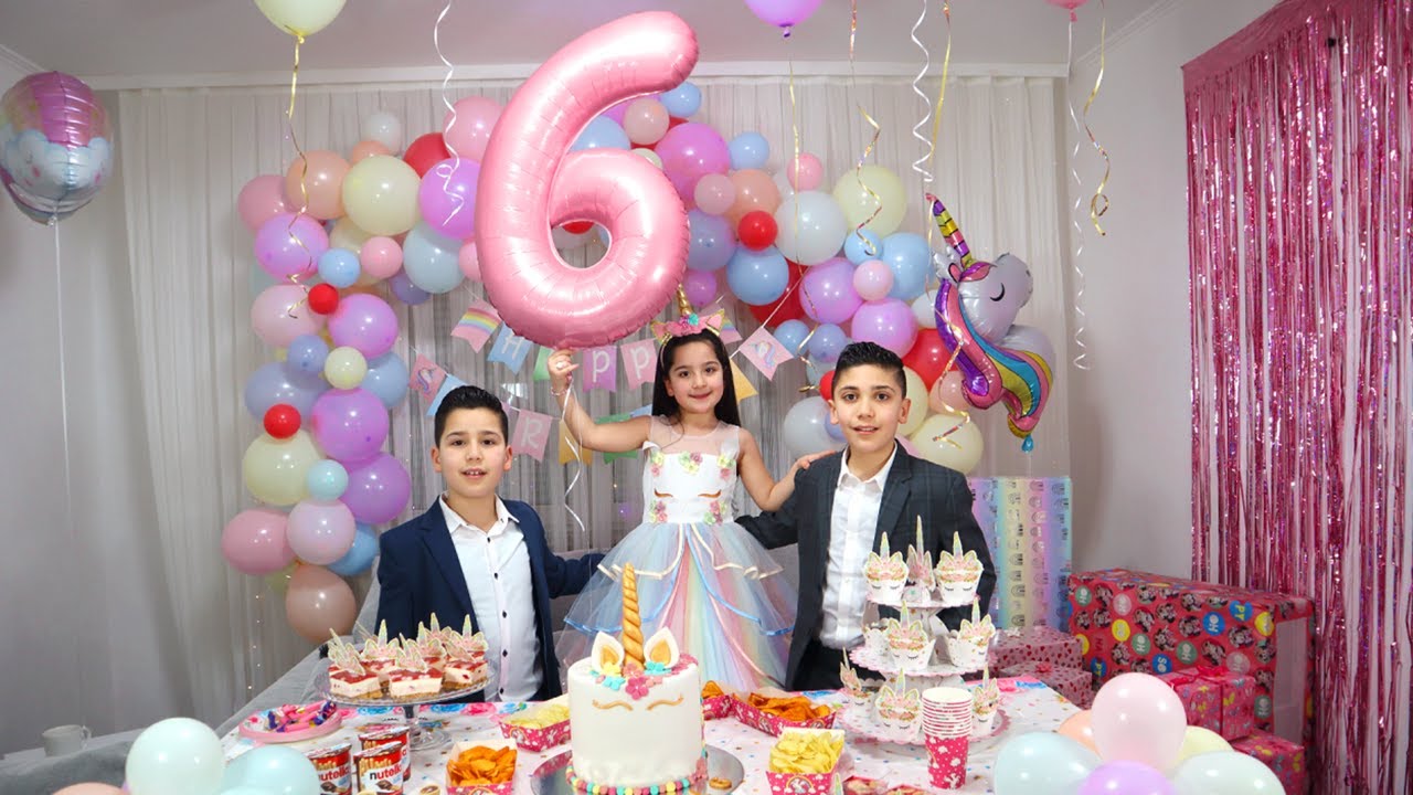 حفلة عيد ميلاد غزل فاجأناها بهدايا أحلامها!!! زين وتيم وغزل Happy birthday