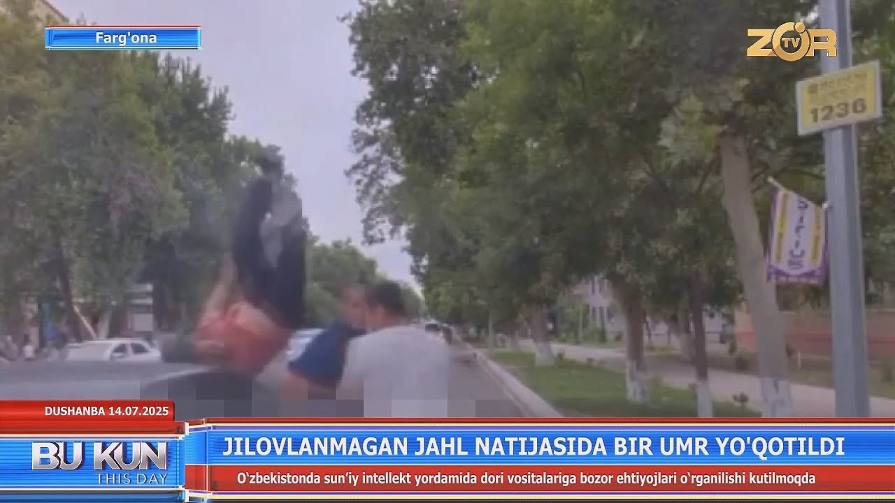 Jilovlanmagan jahl natijasida bir umr yo'qotildi (Farg'ona)