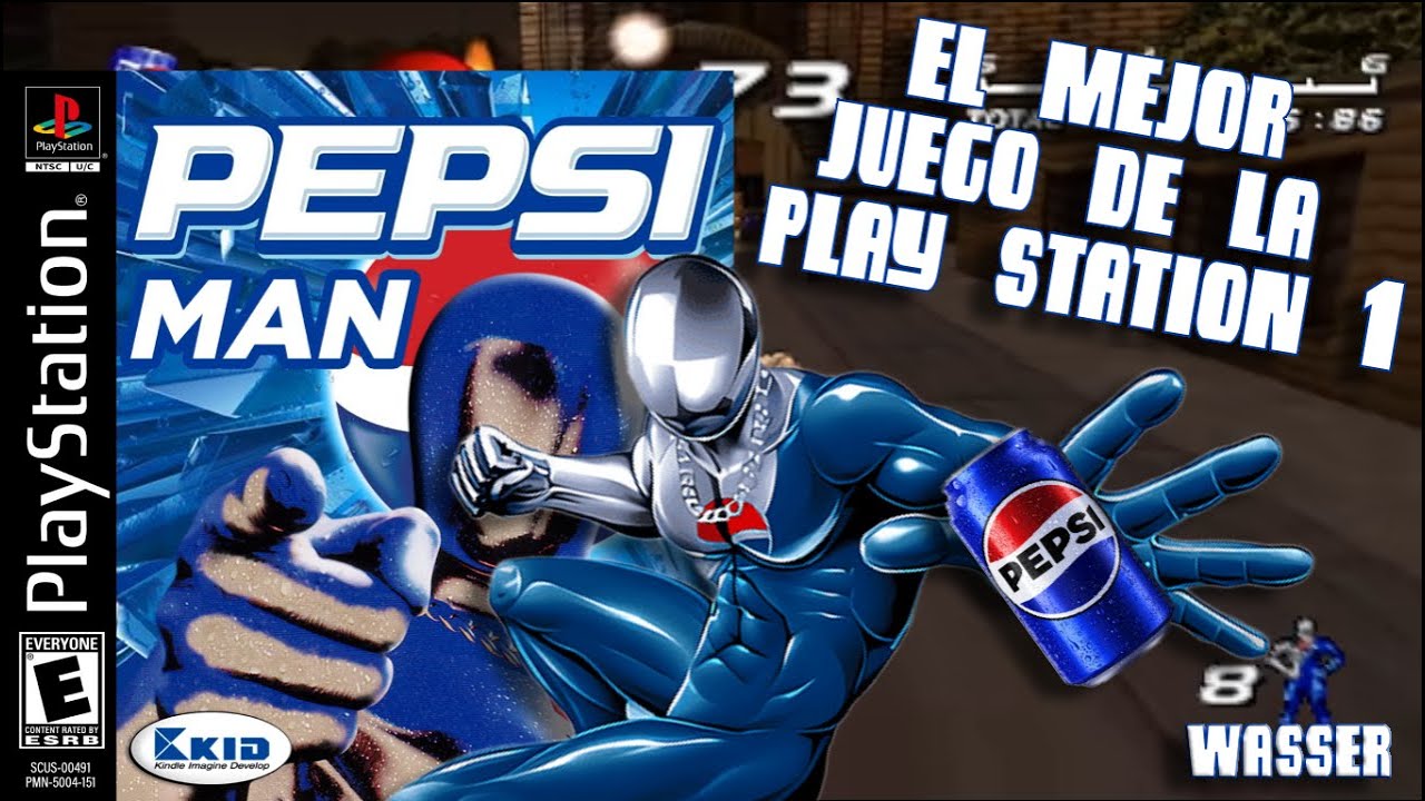 El juego de PEPSI para la playstation 1 que tal vez no conocías | Wasser