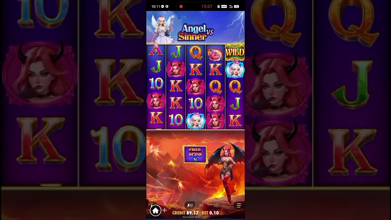 Buying Tons of Bonuses on Angel Vs Sinner