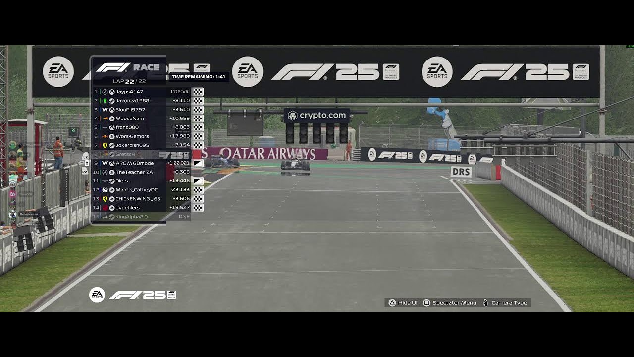 F1 Sa round one of season 5