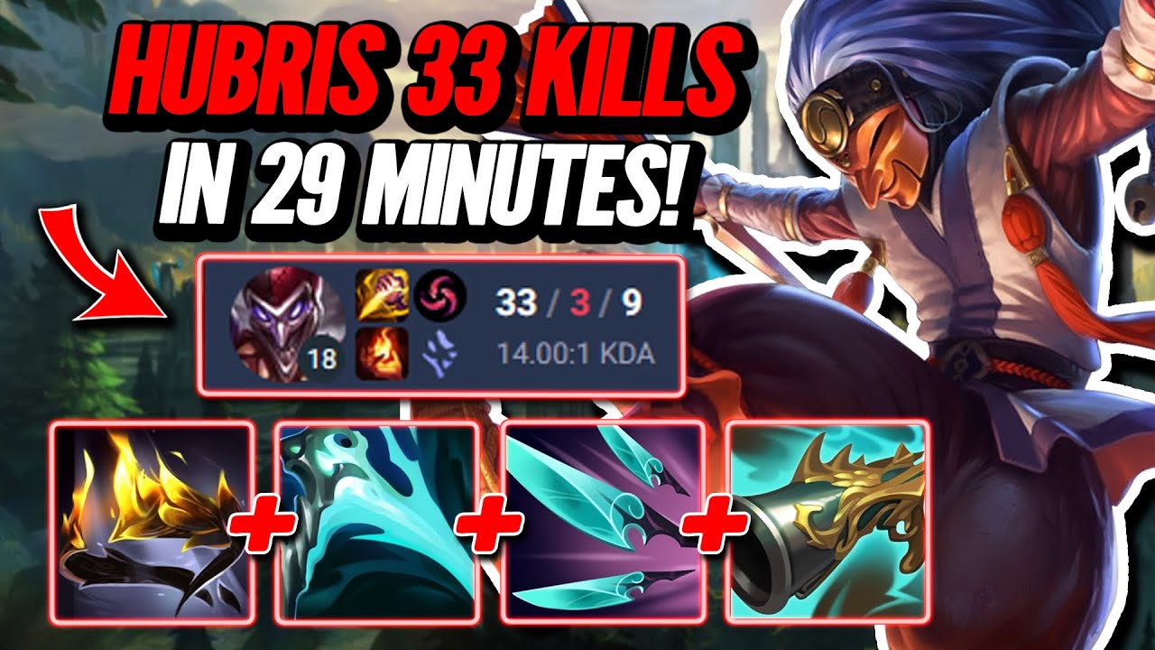 81 Hubris Stacks Shaco - 33 Kills in 29 Minutes! [League of Legends] Full Gameplay - Infernal Shaco