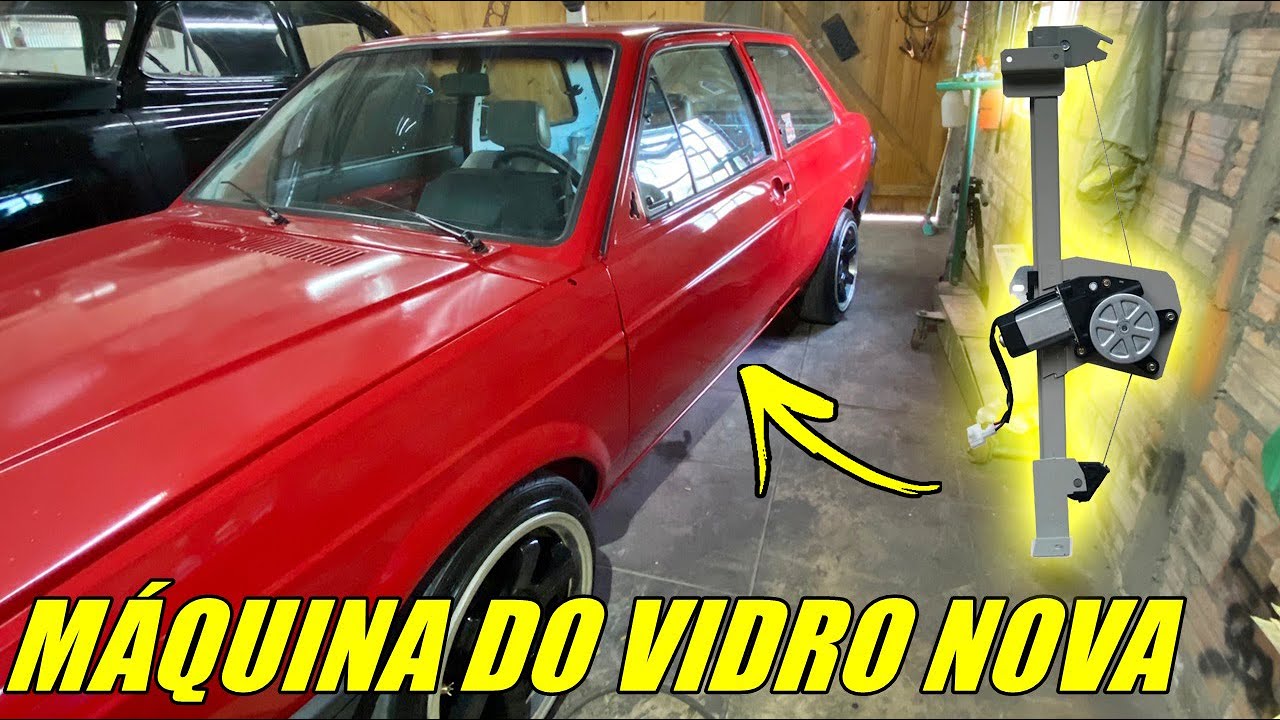 INSTALAÇÃO VIDRO ELÉTRICO RÁPIDO VOYAGE/GOL QUADRADO