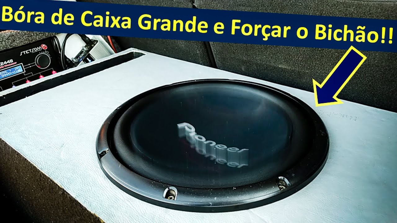 Sub Pioneer Toca Low Bass??  Instalações Lucas Soundset (de Toledo- PR)