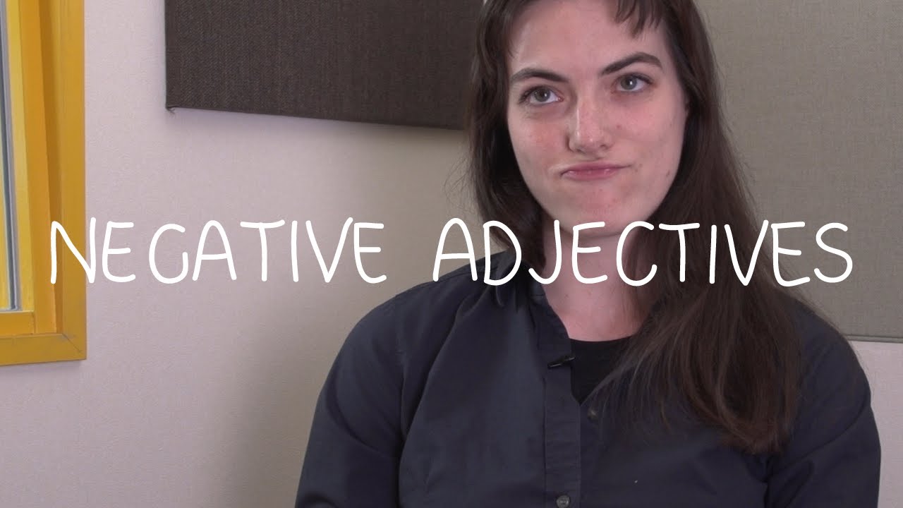 Weekly French Words with Lya - Negative Adjectives