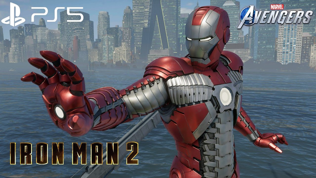 Marvel's Avengers - NEW MCU Iron Man Mark 5 Suit Gameplay 4K 60FPS (PlayStation 5)