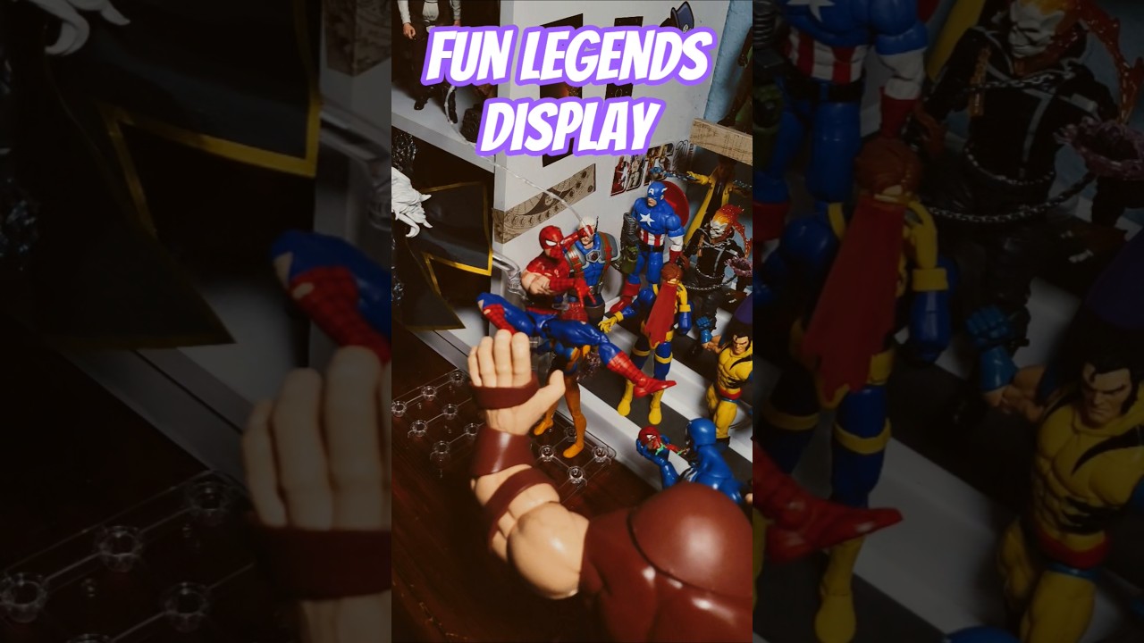 Fun Marvel Legends Display I'm working on! 
