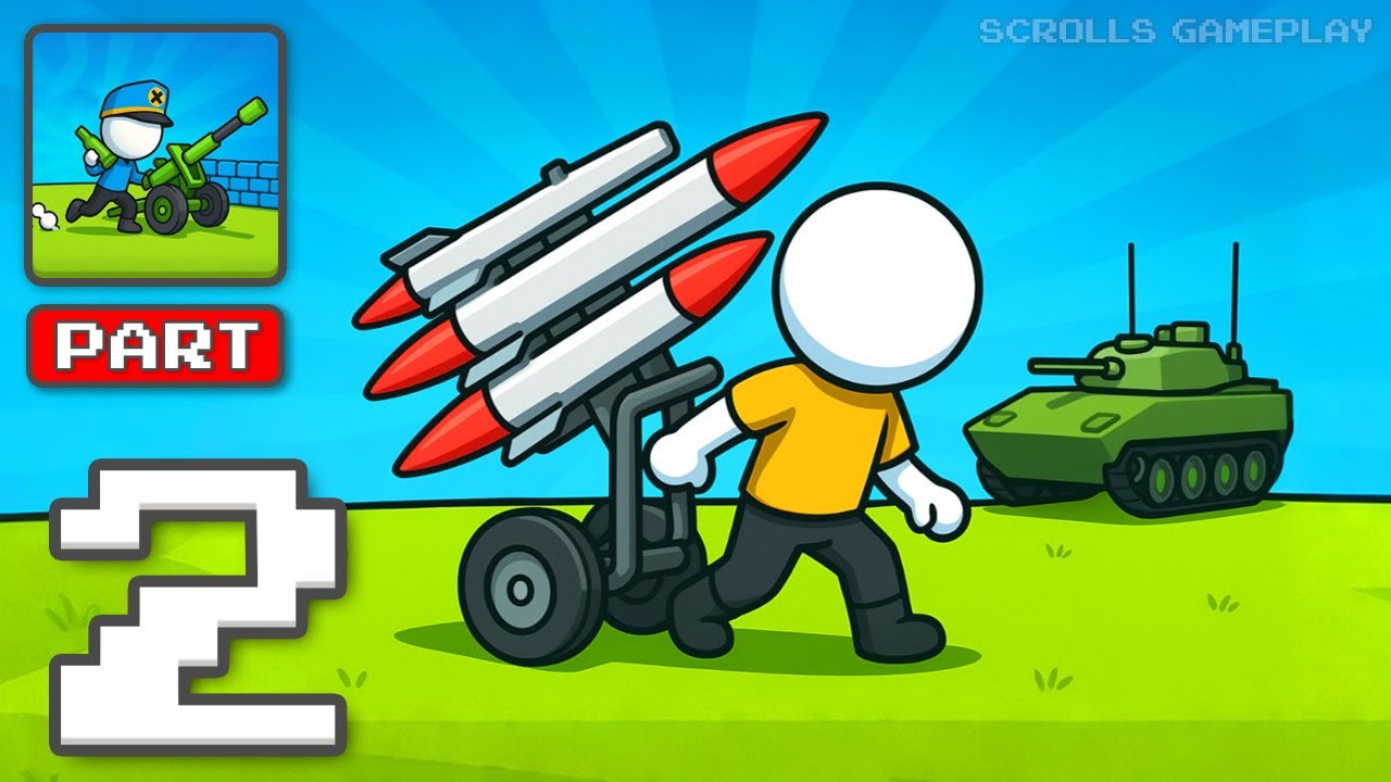 My Mini Army - Gameplay Walkthrough Part 2 - Assemble and Upgrade Your Forces (iOS, Android)