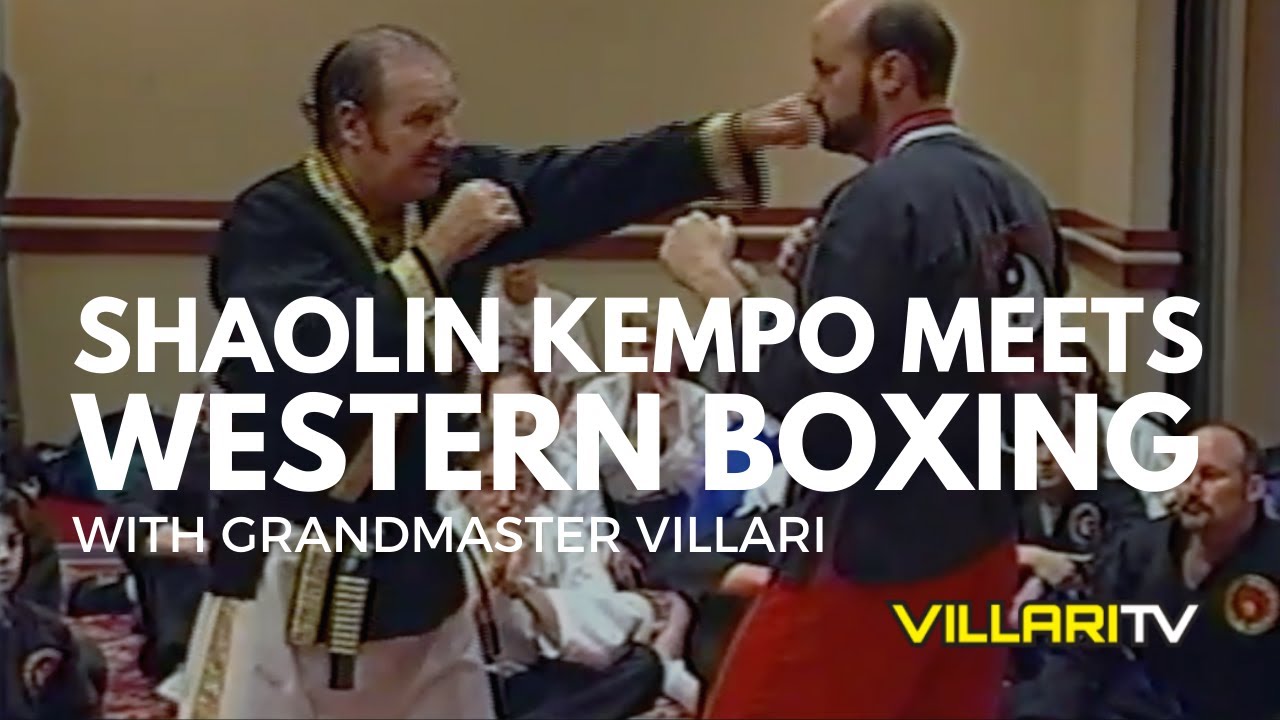 Shaolin Kempo meets Western Boxing - Grandmaster Fred Villari