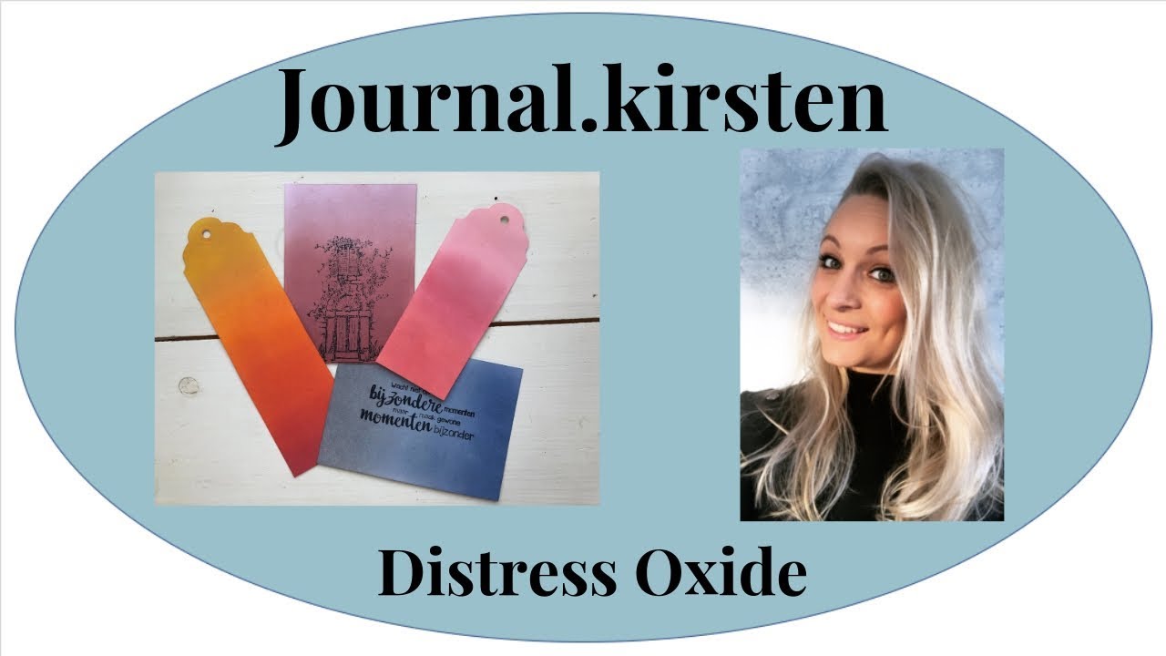 Werken met distress oxide - Nederlands -