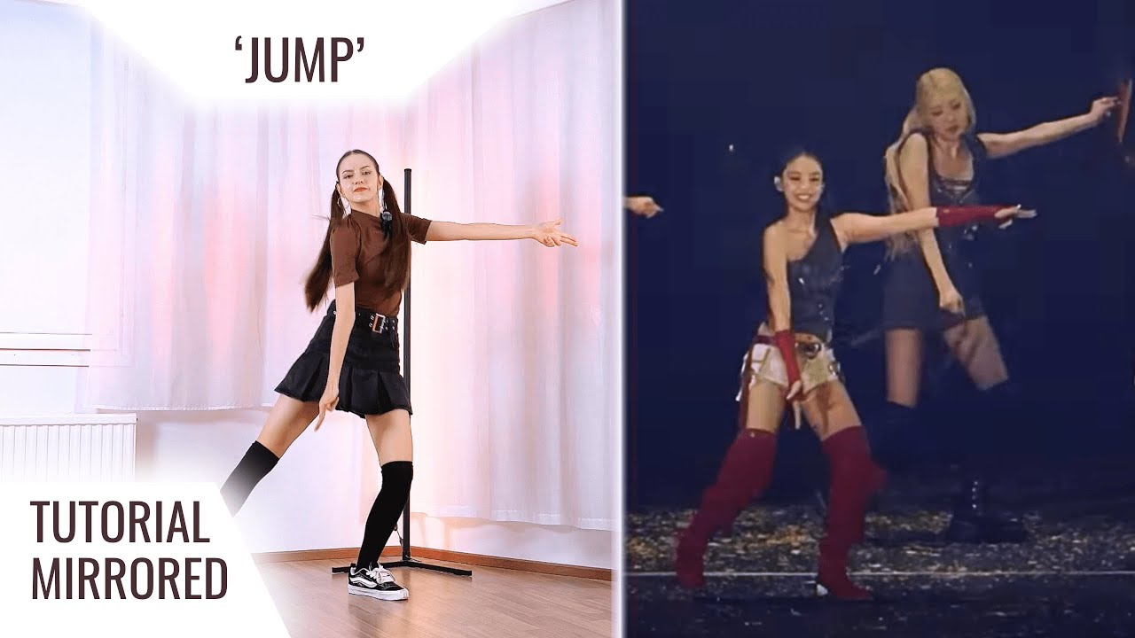 [EXPLAINED MIRRORED DANCE TUTORIAL] BLACKPINK - 'JUMP' 1st Chorus (Step-by-Step PREVIEW) | MARINA