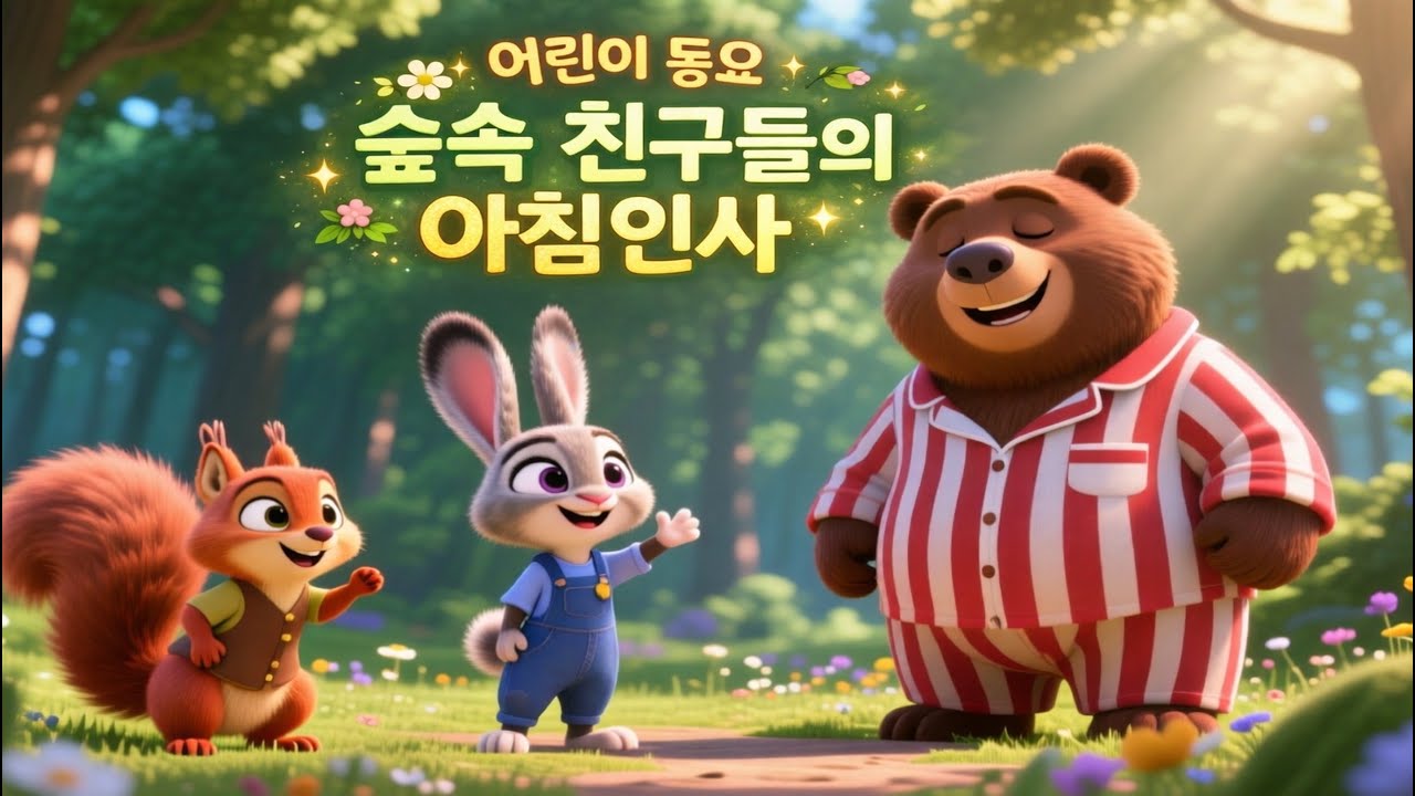 숲속 친구들, 좋은 아침